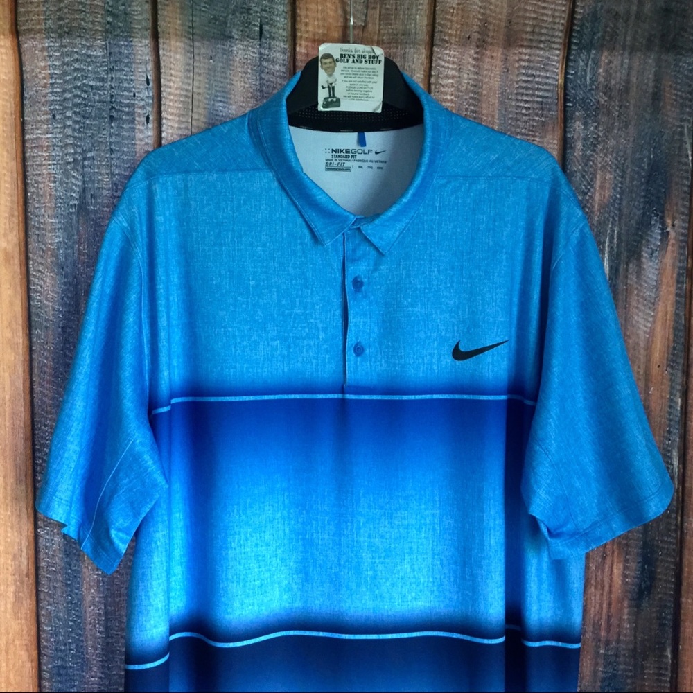 NIKE Golf Standard Fit Polyester Golf Polo Shirt